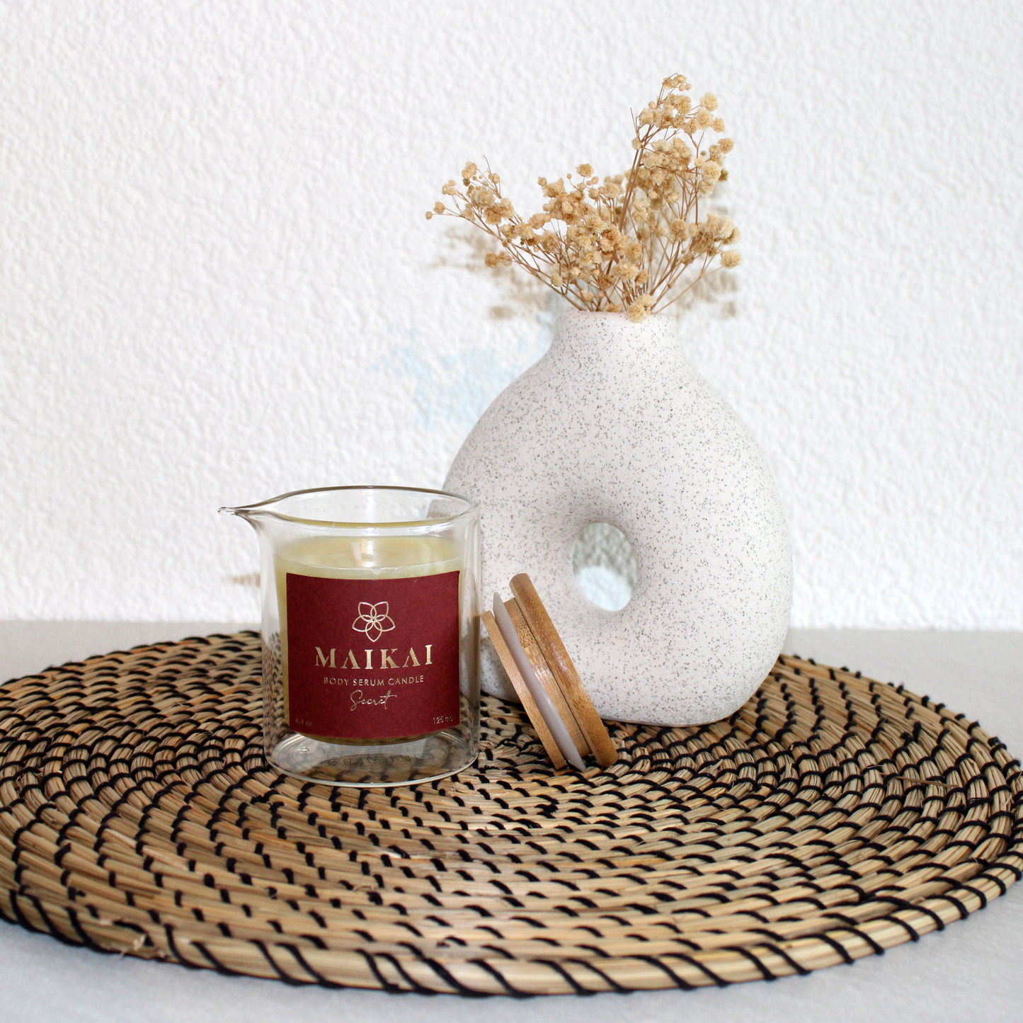 Body Serum Candle mit Duftöl